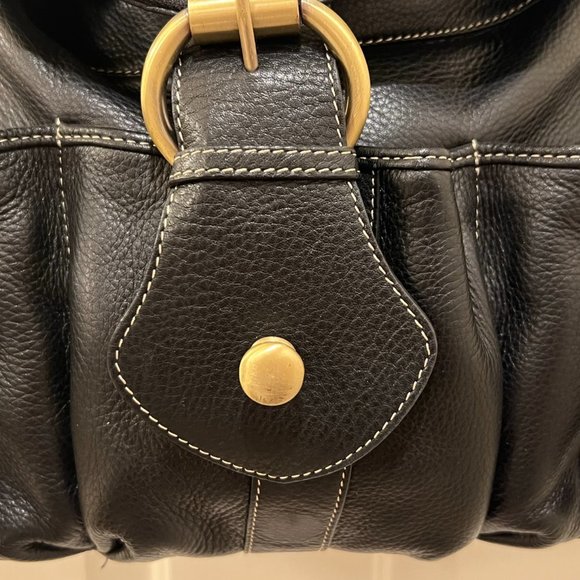 Aqua Madonna Leather Purse - Picture 3 of 10